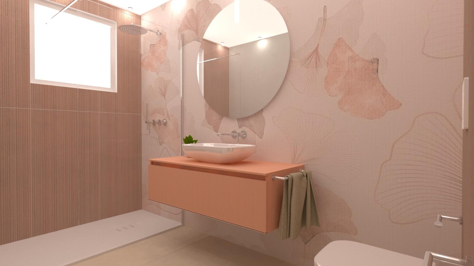 Total Pink bagno progetto ceramica arredo bagno alimarhome ispica ragusa 1