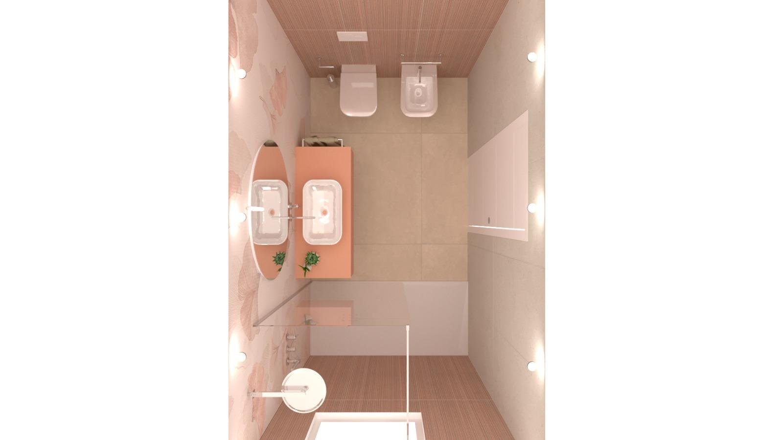 Total Pink bagno progetto ceramica arredo bagno alimarhome ispica ragusa 3