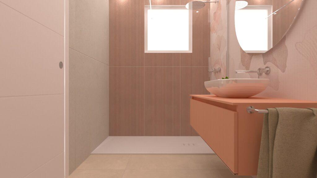 Total Pink bagno progetto ceramica arredo bagno alimarhome ispica ragusa 4